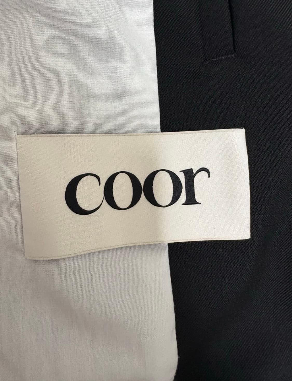 쿠어 울 블루종 (블랙) L 상품이미지4