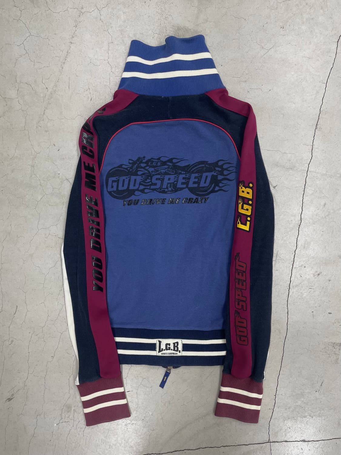 L.G.B. “God Speed” Boxer Zip-Up 상품이미지2
