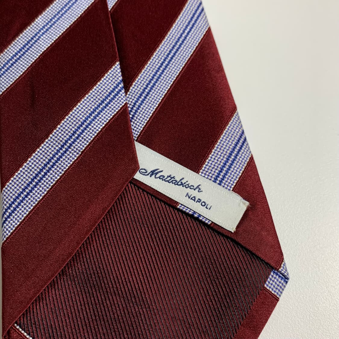 마타비쉬 나폴리 사토리얼 수제 명품넥타이 100실크 A+등급 8.5cm 상품이미지6