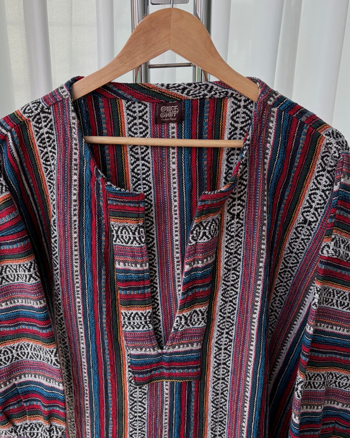 [free]네팔 메이드 보헤미안 에스닉 멕시칸 후드 상품이미지4