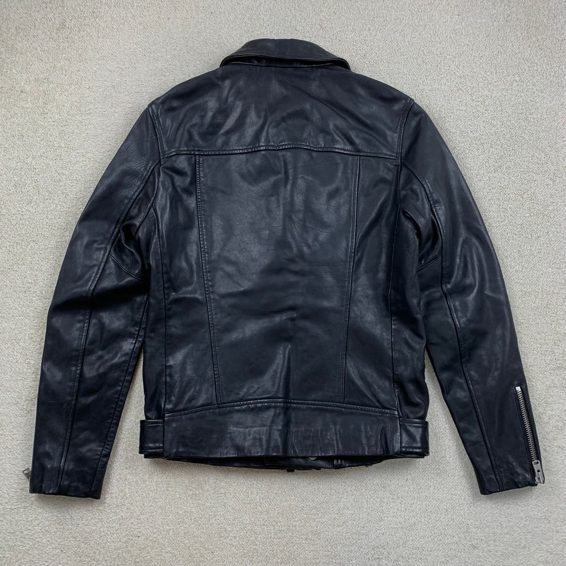 올세인츠 KAHO BIKER 양가죽 라이더 자켓  상품이미지2