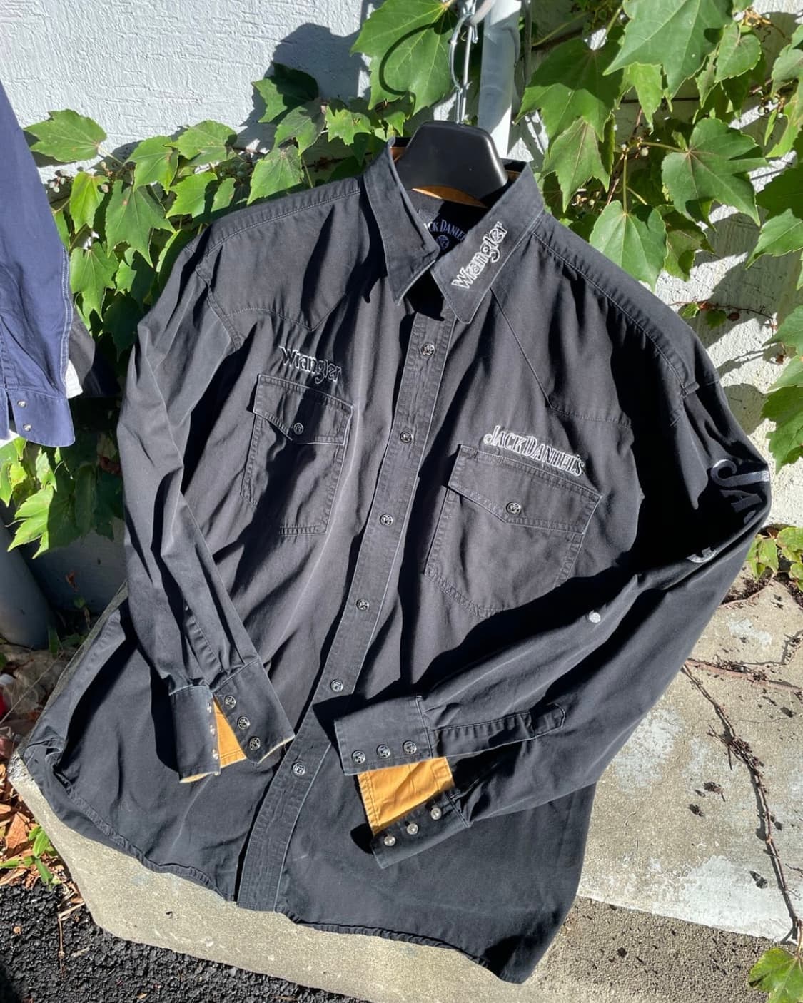 Wrangler x Jack daniel’s western shirt  상품이미지4