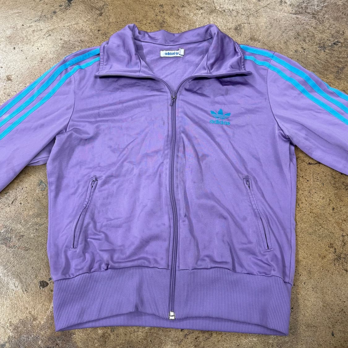 아디다스 연보라 퍼플 하늘 제니 져지 트랙탑 100 상품이미지3