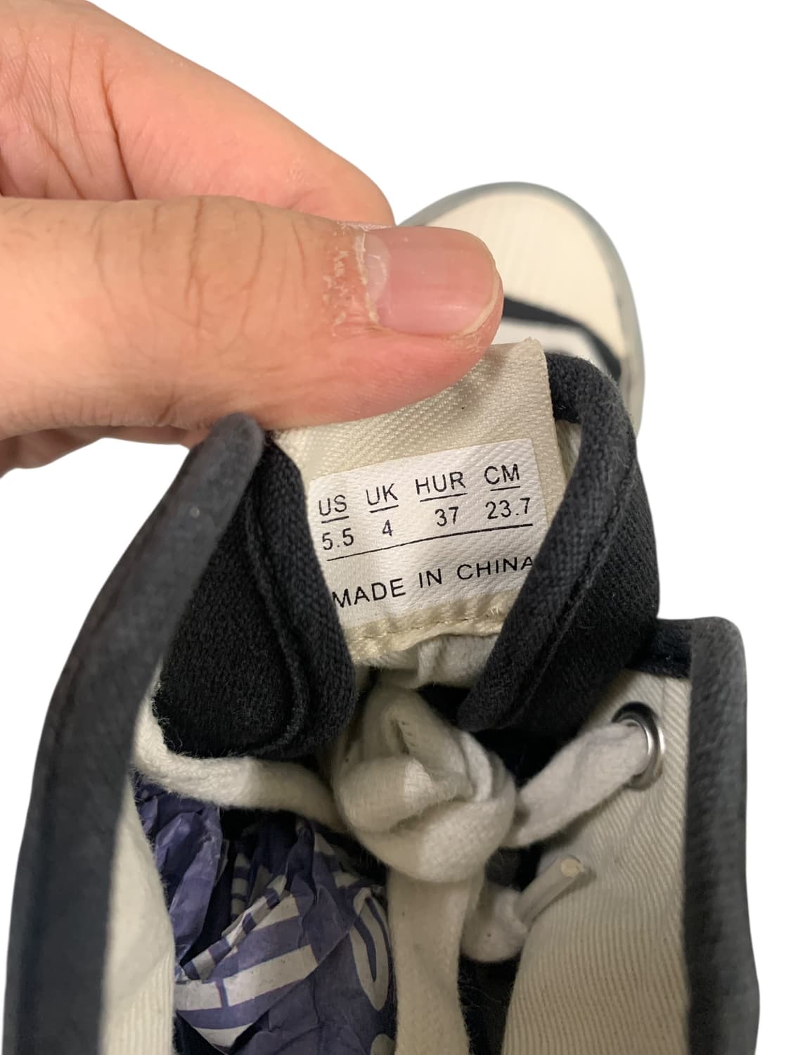 이자벨 마랑 11주년 로고 캔버스 하이탑 블랙 UK4(235) 상품이미지8