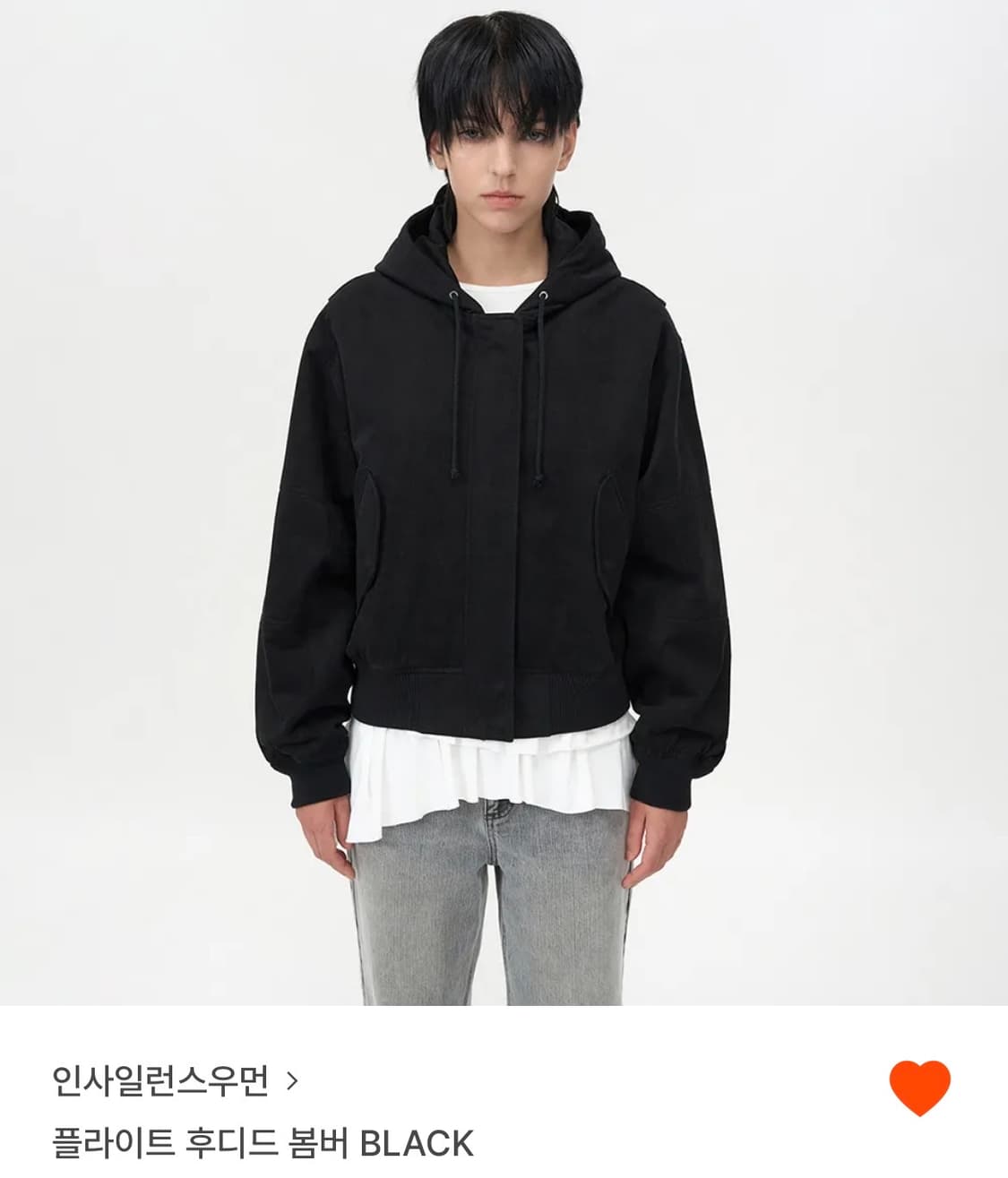 인사일런스우먼 봄버자켓 상품이미지1