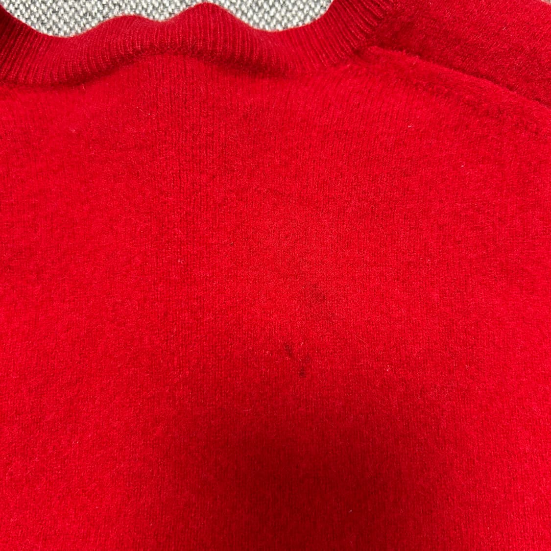 꼼데가르송 우먼스 레드와펜 가디건(M) 상품이미지6