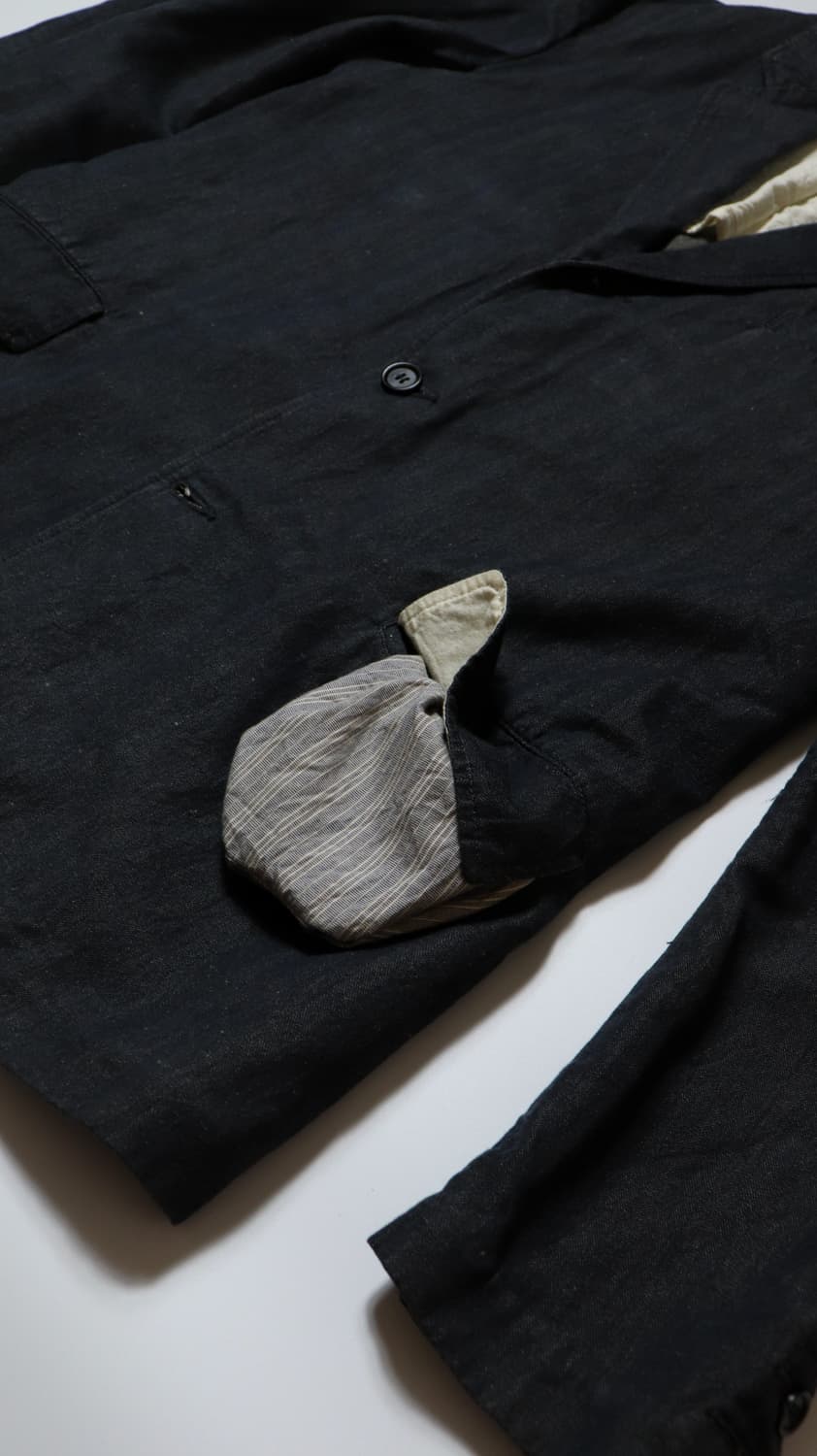 OLD JOE & CO. Linen Work Sack Jacket 상품이미지3