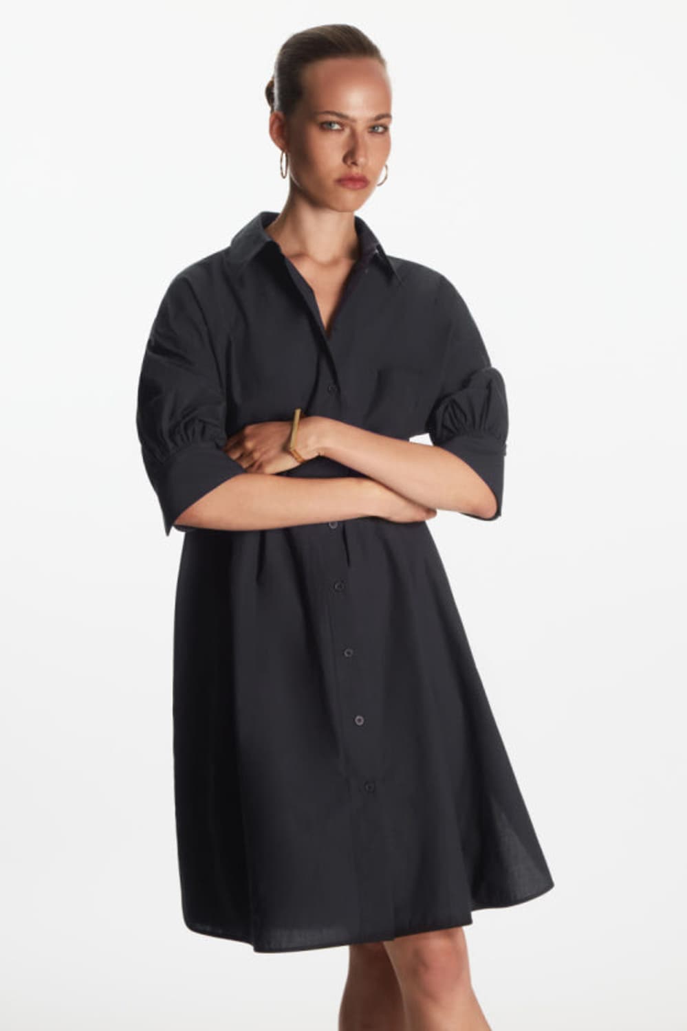 코스 네이비 원피스 38 사이즈 상품이미지1