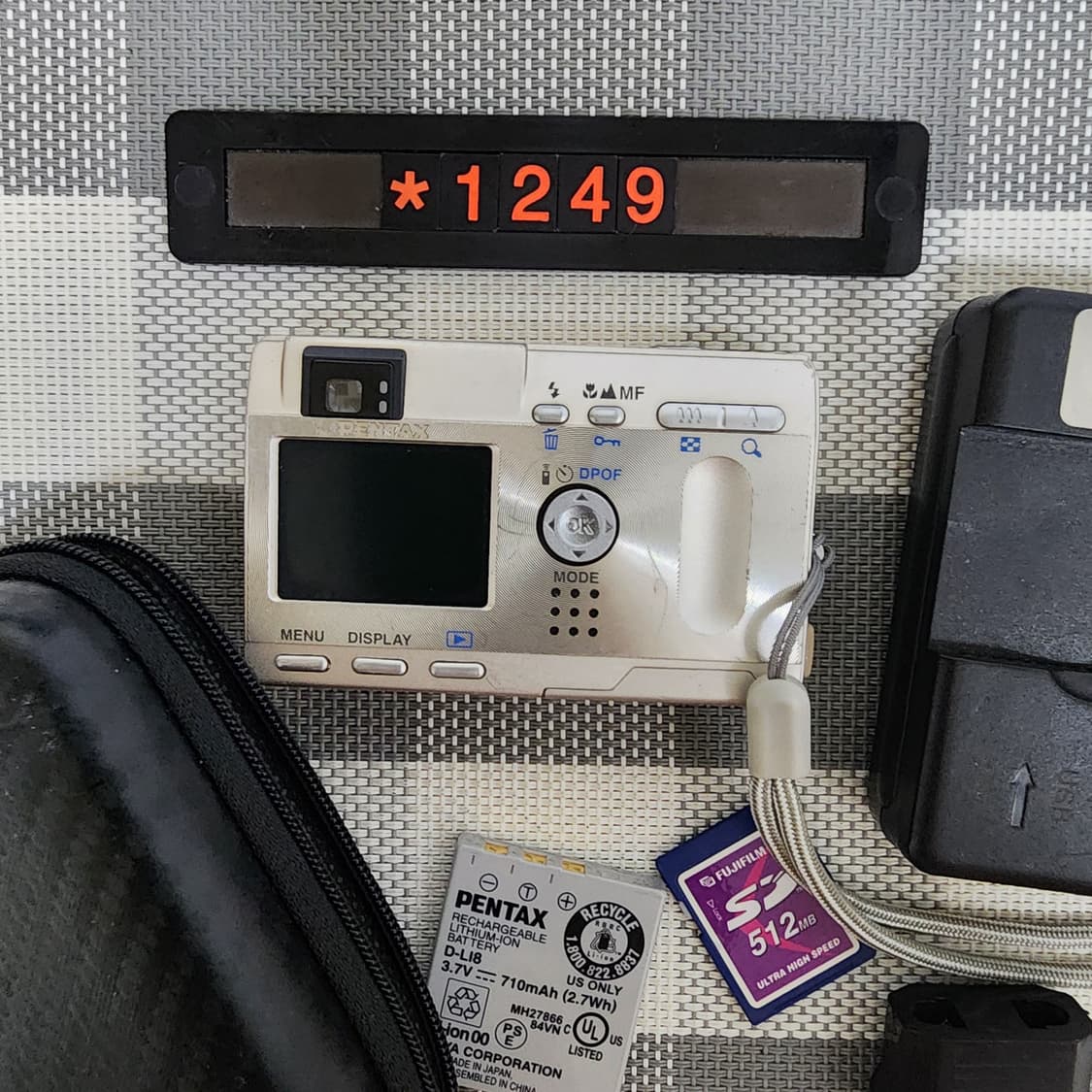 펜탁스 옵티오 S4 디지털카메라 파우치포함 상품이미지4