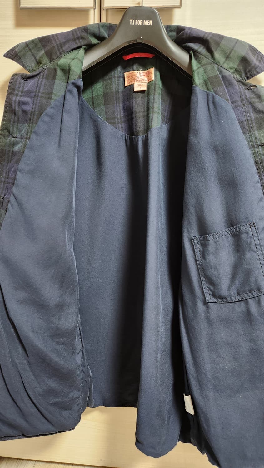 필슨(Filson) 블랙워치 왁스 코튼  크루저 자켓 (M, 105) 상품이미지4