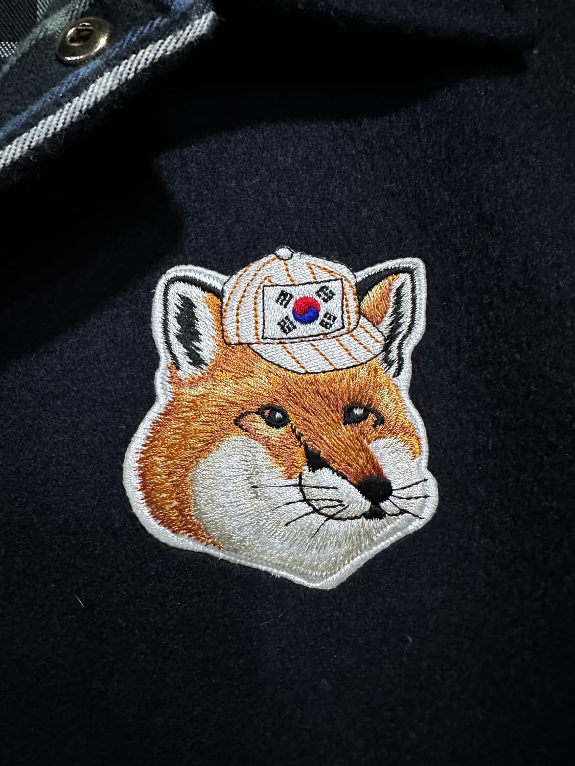 메종키츠네 국뽕 울자켓 M 상품이미지8