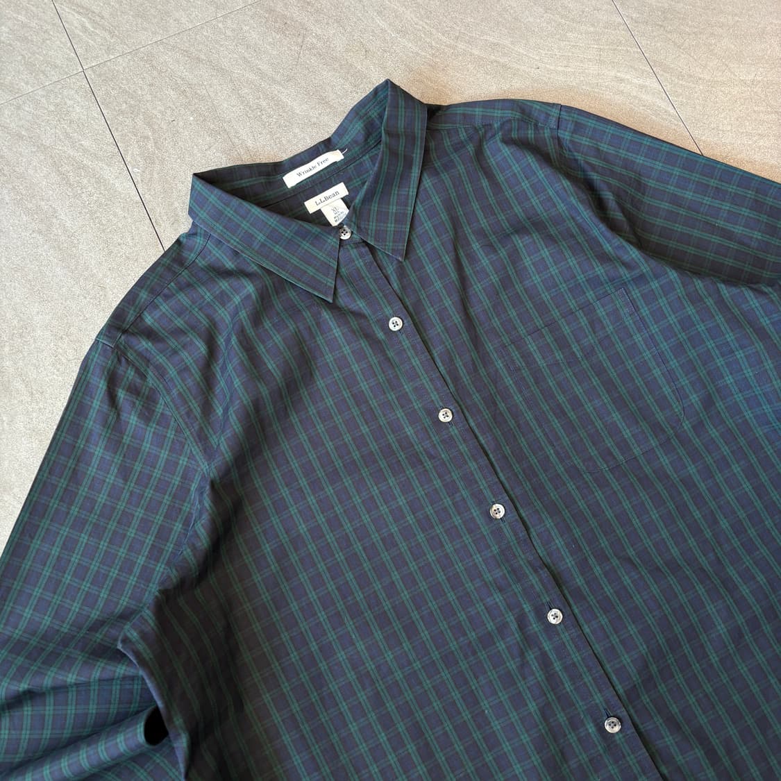 L.L.bean 정품 엘엘빈 체크 긴팔 셔츠 상품이미지2