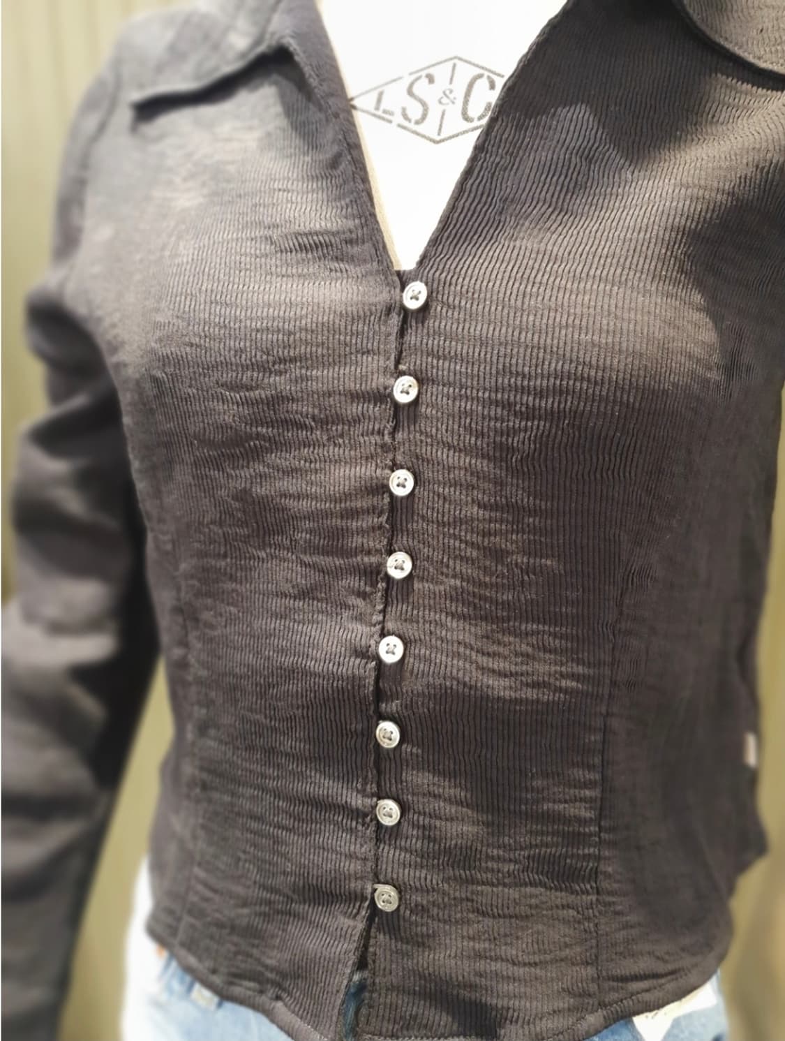 LEVI'S 여성 이네스 블라우스M 상품이미지3