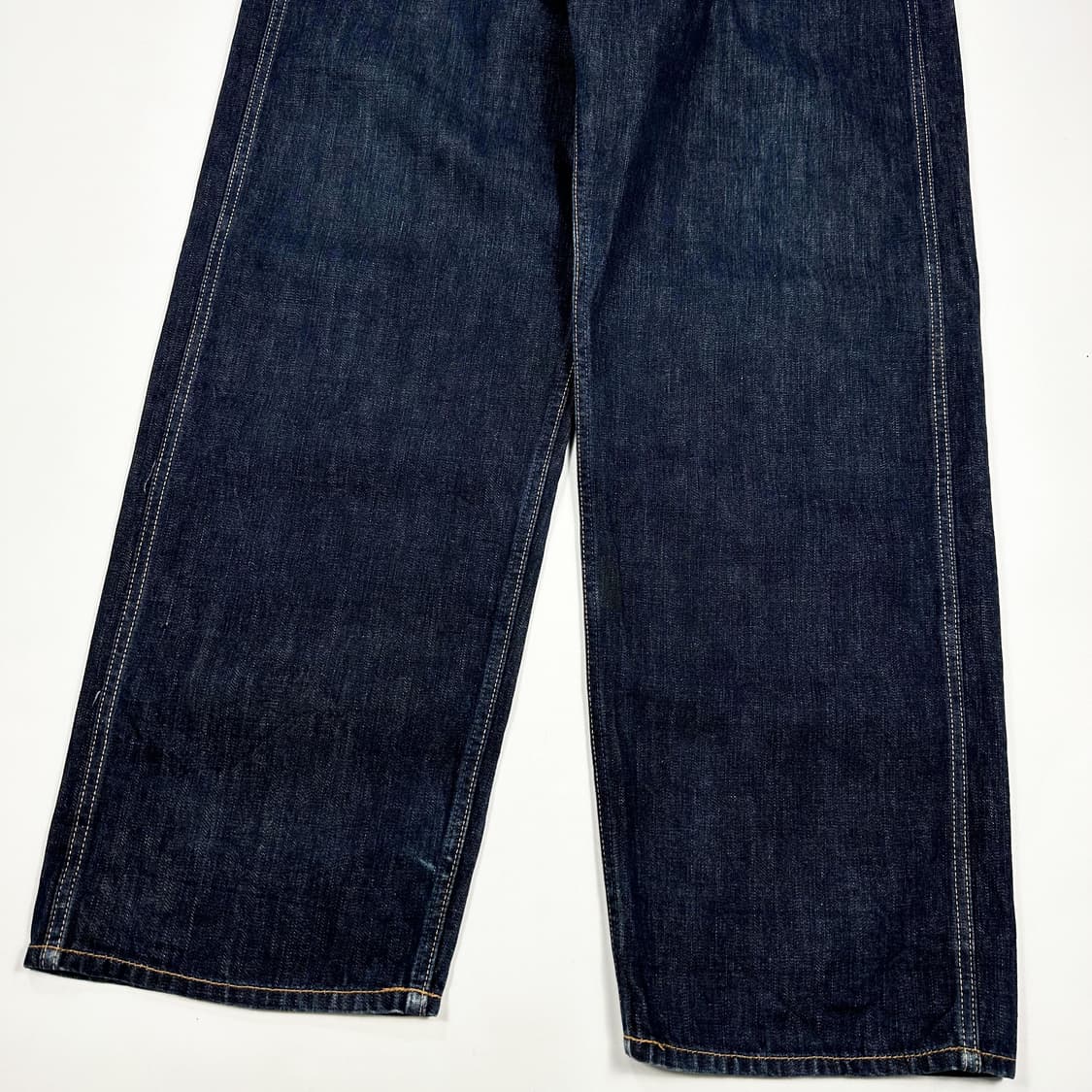 36 BAPE 베이프 루즈핏 와이드 생지 데님팬츠 상품이미지4