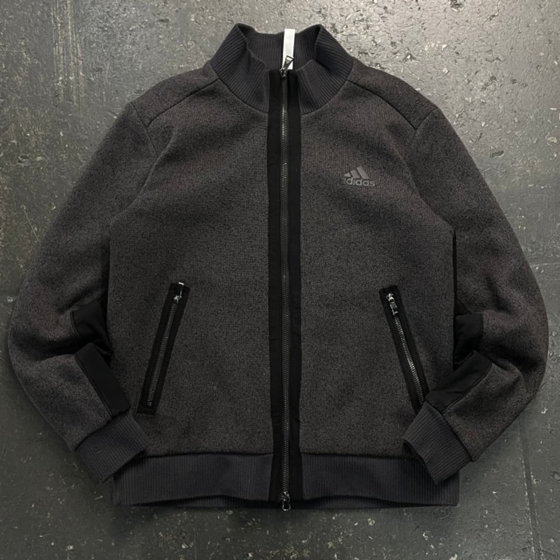 105 아디다스 방풍 니트집업 상품이미지1