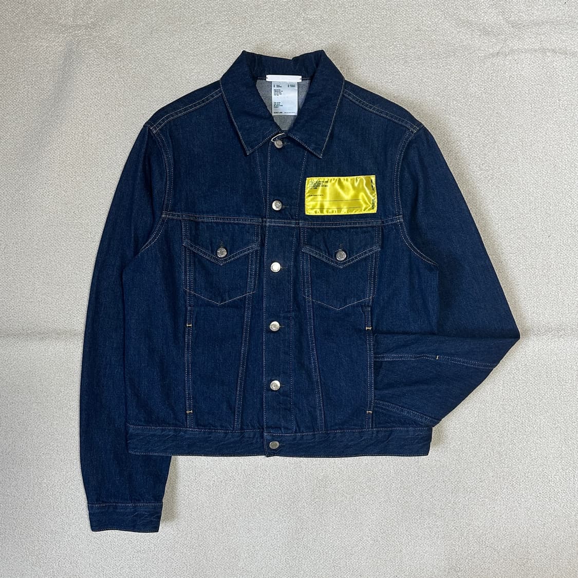 (택있음) 헬무트 랭 데님 트러커 자켓 상품이미지1