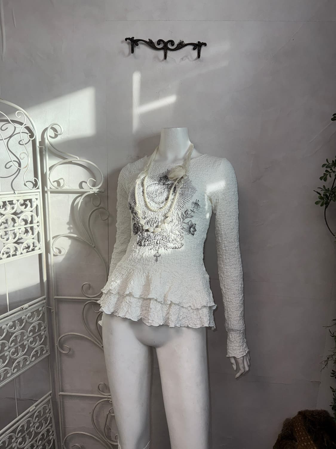 MIDNIGHT MOVE cc heart t white (새제품) 상품이미지6