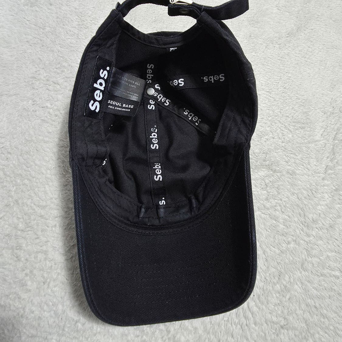 Sebs 셉스 오리지널 코튼 볼캡 상품이미지5