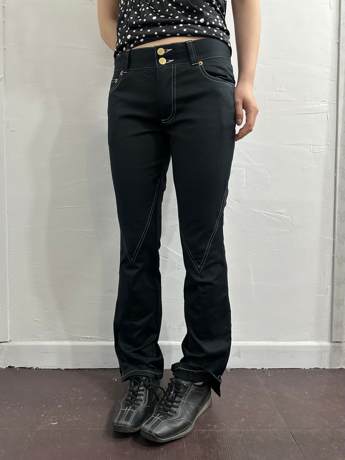 agnes b stitch pants 상품이미지1