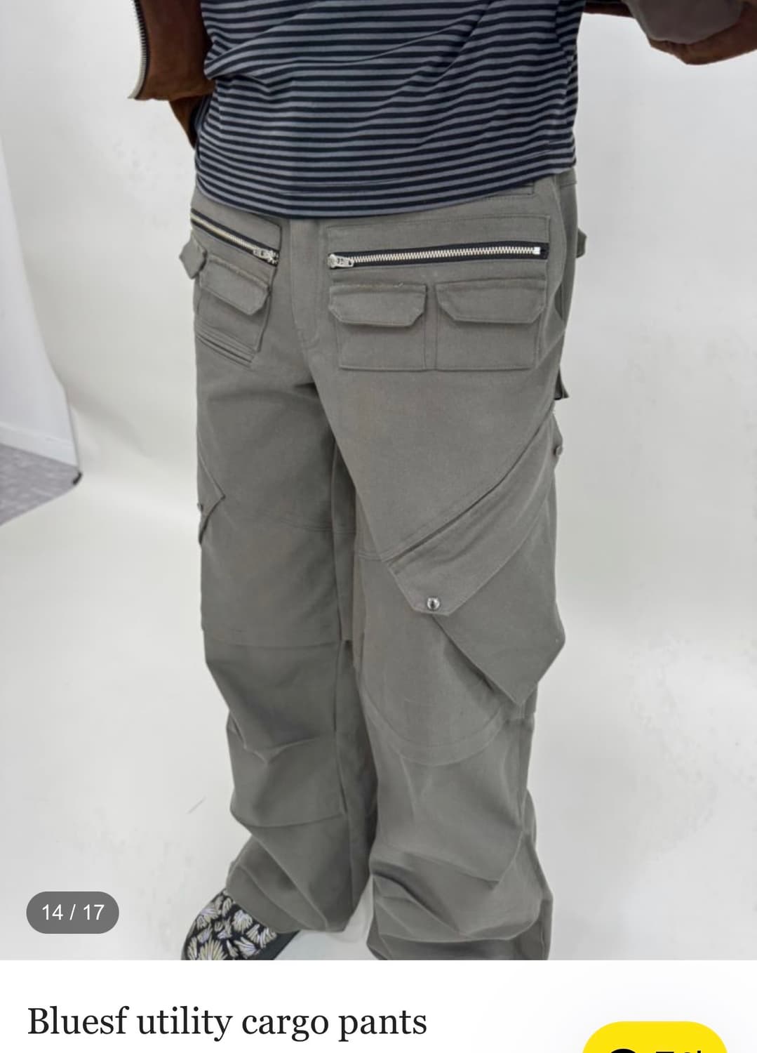 블루썬플라워 / 유틸리티 카고팬츠 / M 상품이미지3