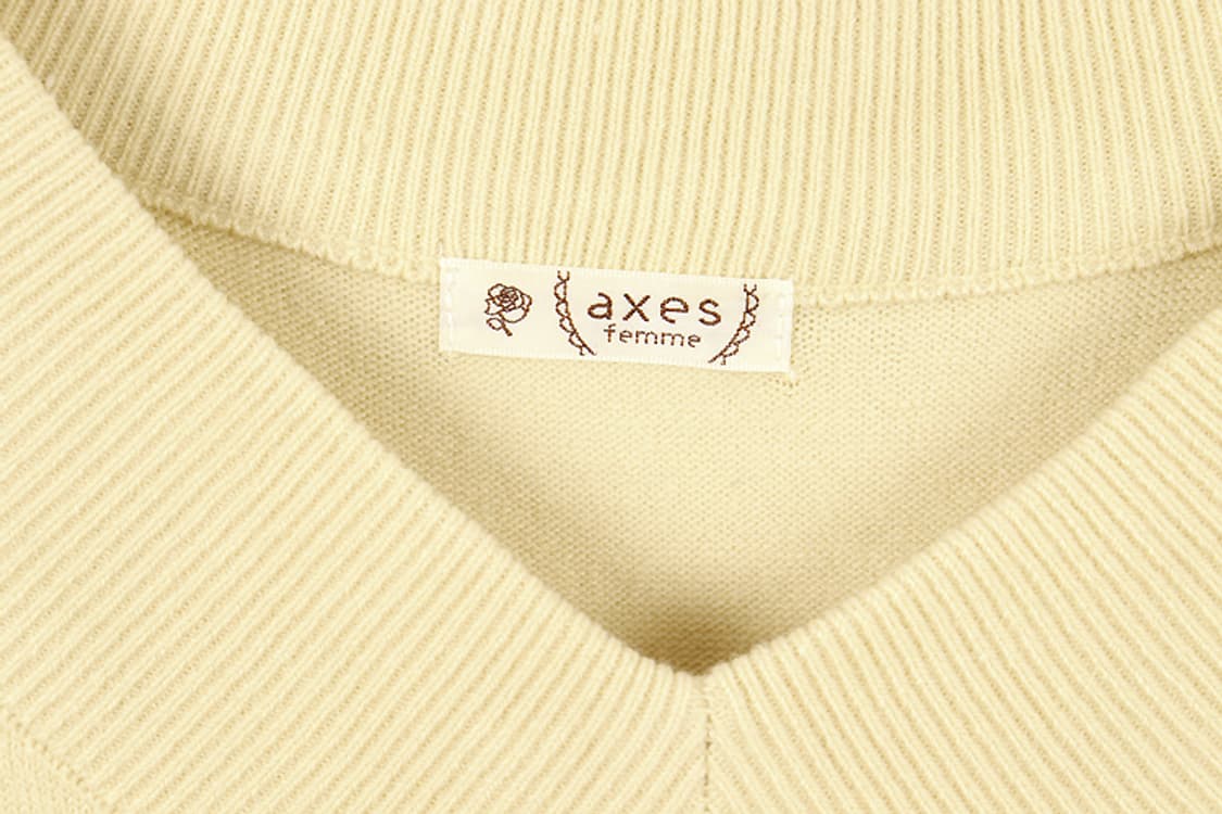 AXES FEMME 레이스스웨터(S)  상품이미지5