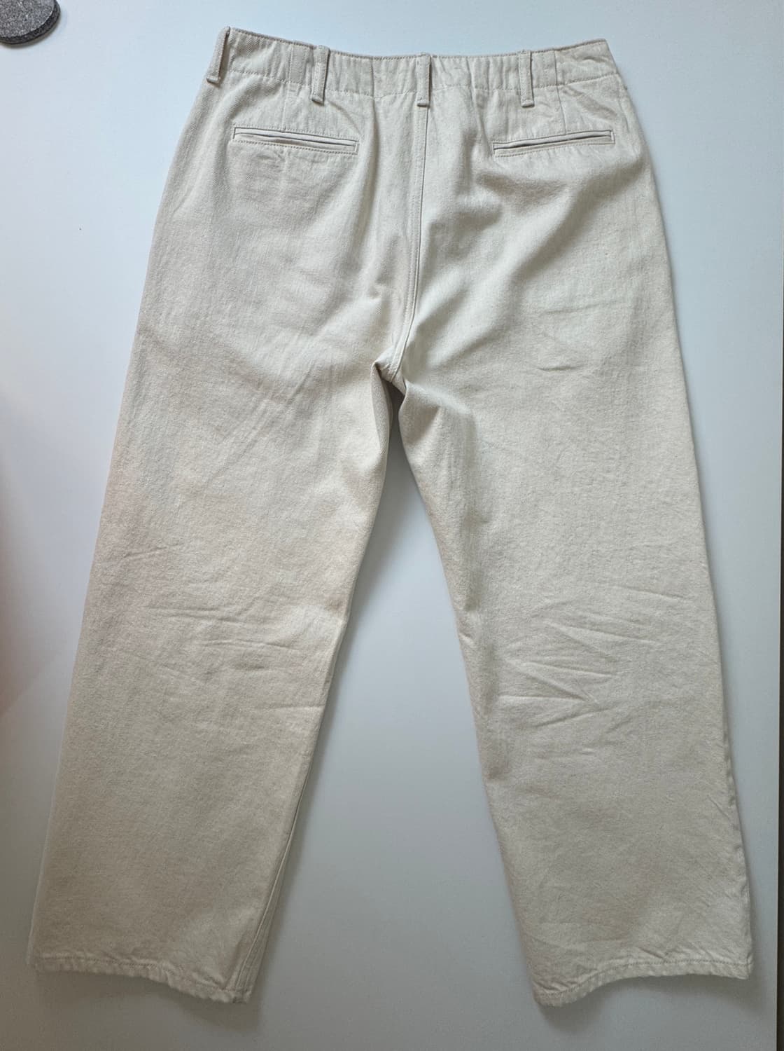 Wardrobe standard 워드로브 스탠다드 셀비치데님오피서팬츠 상품이미지4