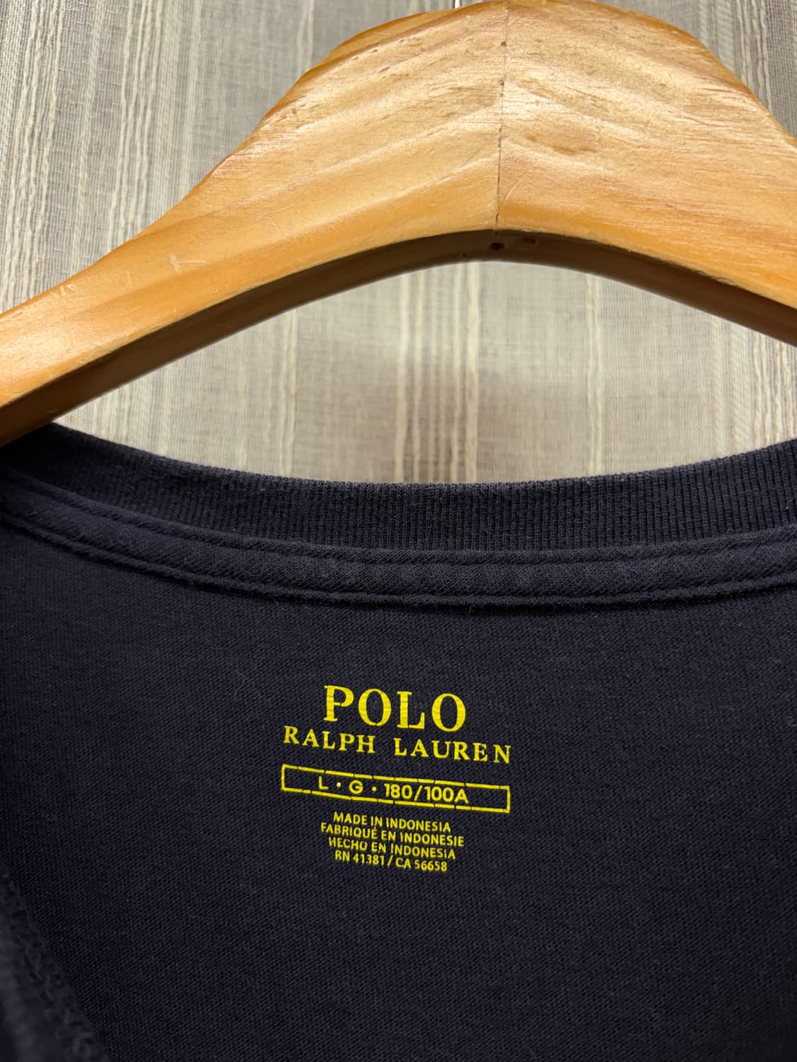Polo Ralph Lauren 폴로 랄프 로렌 네이비 반팔 티셔츠 상품이미지3