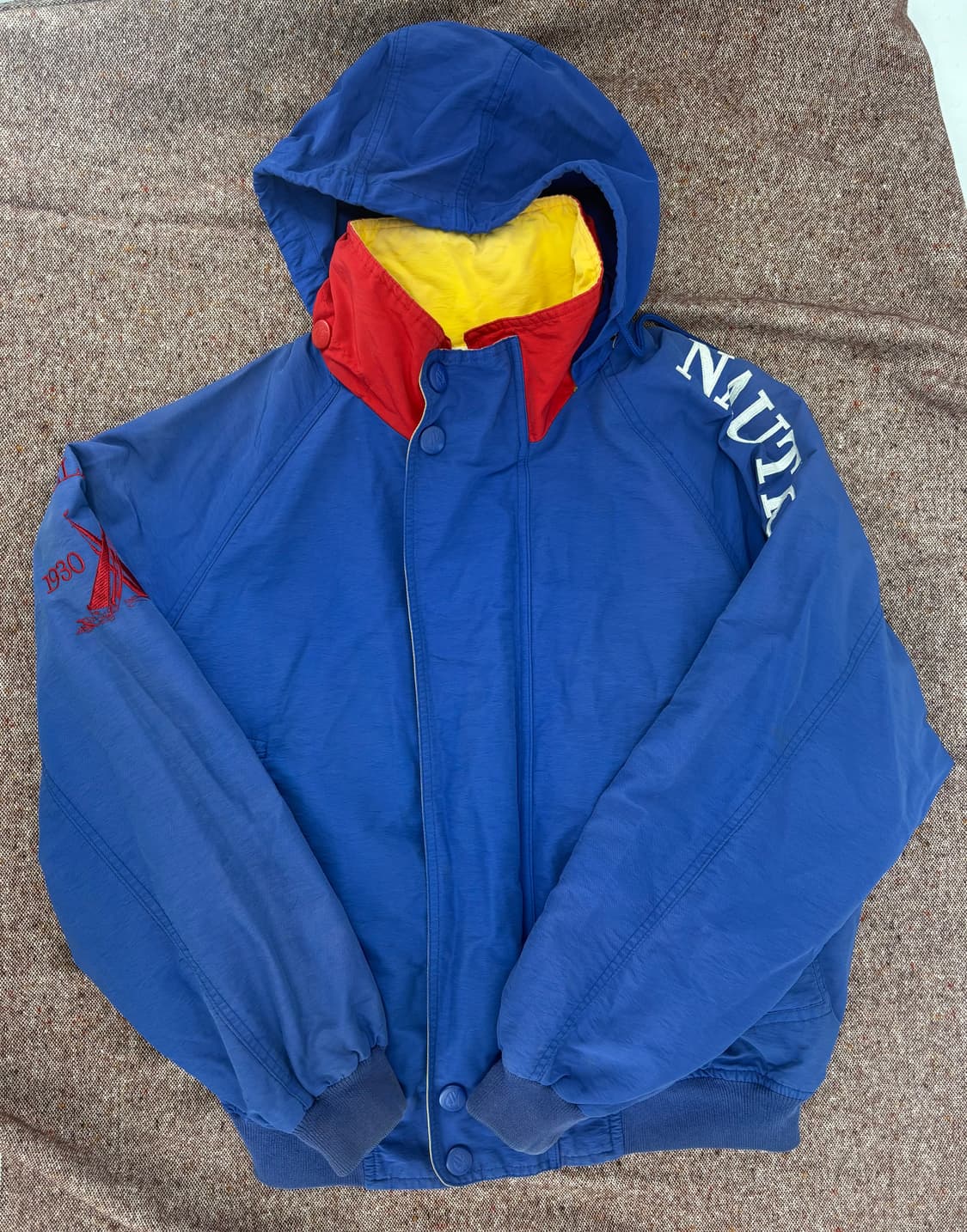  Nautica 노티카 90s 레트로 컬러 블록 자켓 바람막이 상품이미지1