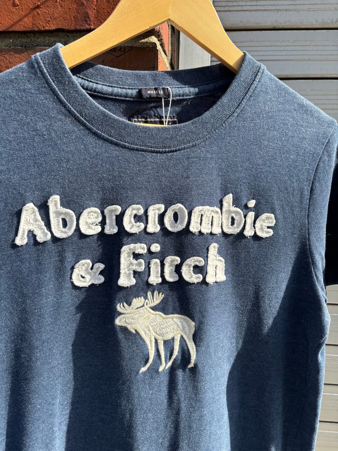 Abercrombie & Fitch 무스로고 반팔 티셔츠 상품이미지3