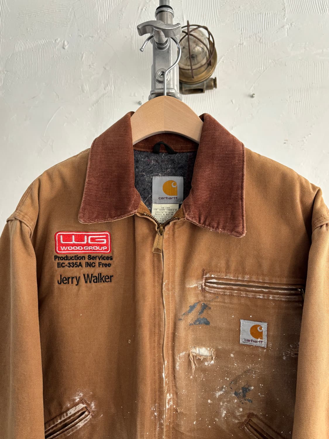 Carhartt 칼하트 페인팅 디트로이트 워크 자켓 상품이미지3