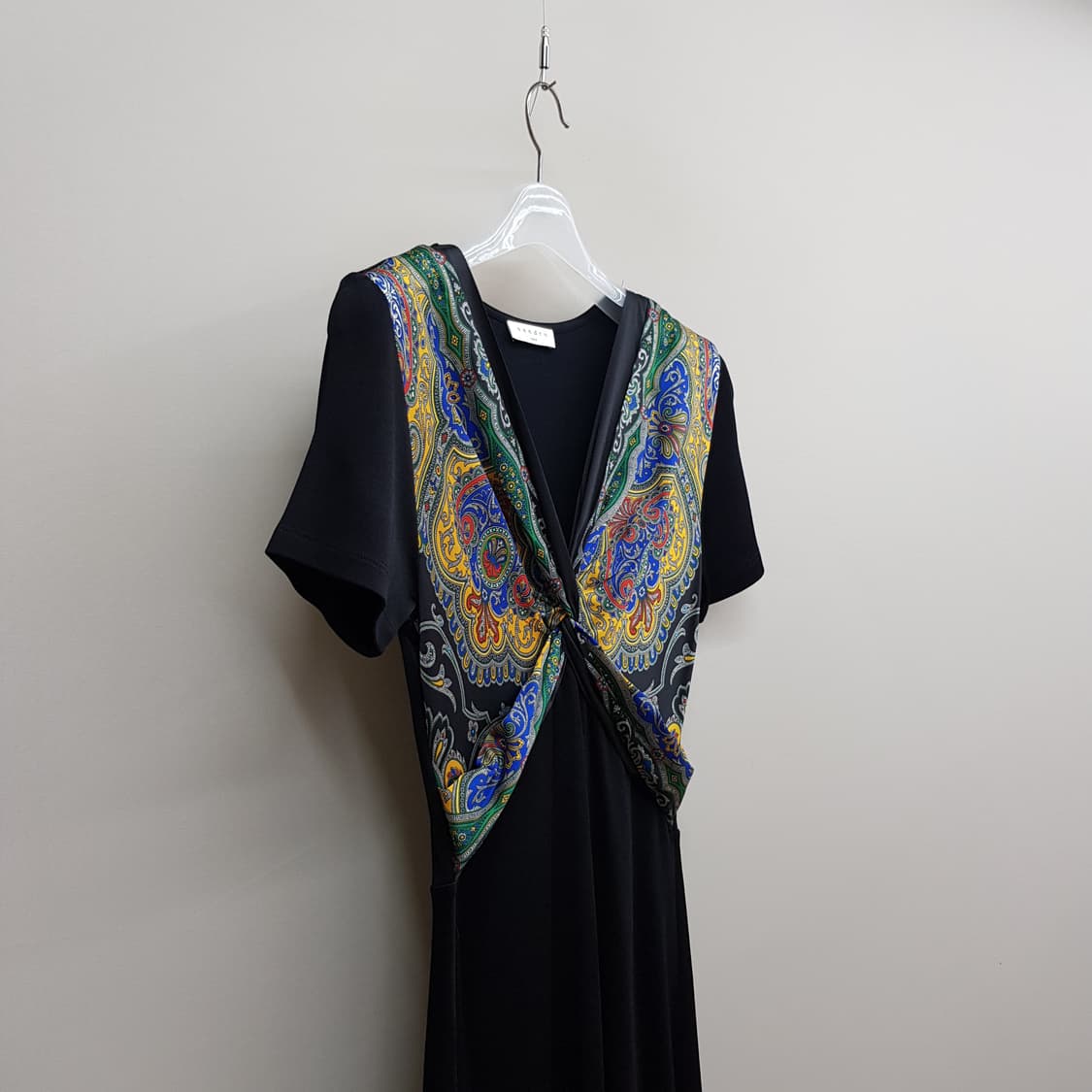 산드로 SANDRO 페이즐리 드레이프 포인트 원피스 36사이즈 상품이미지7