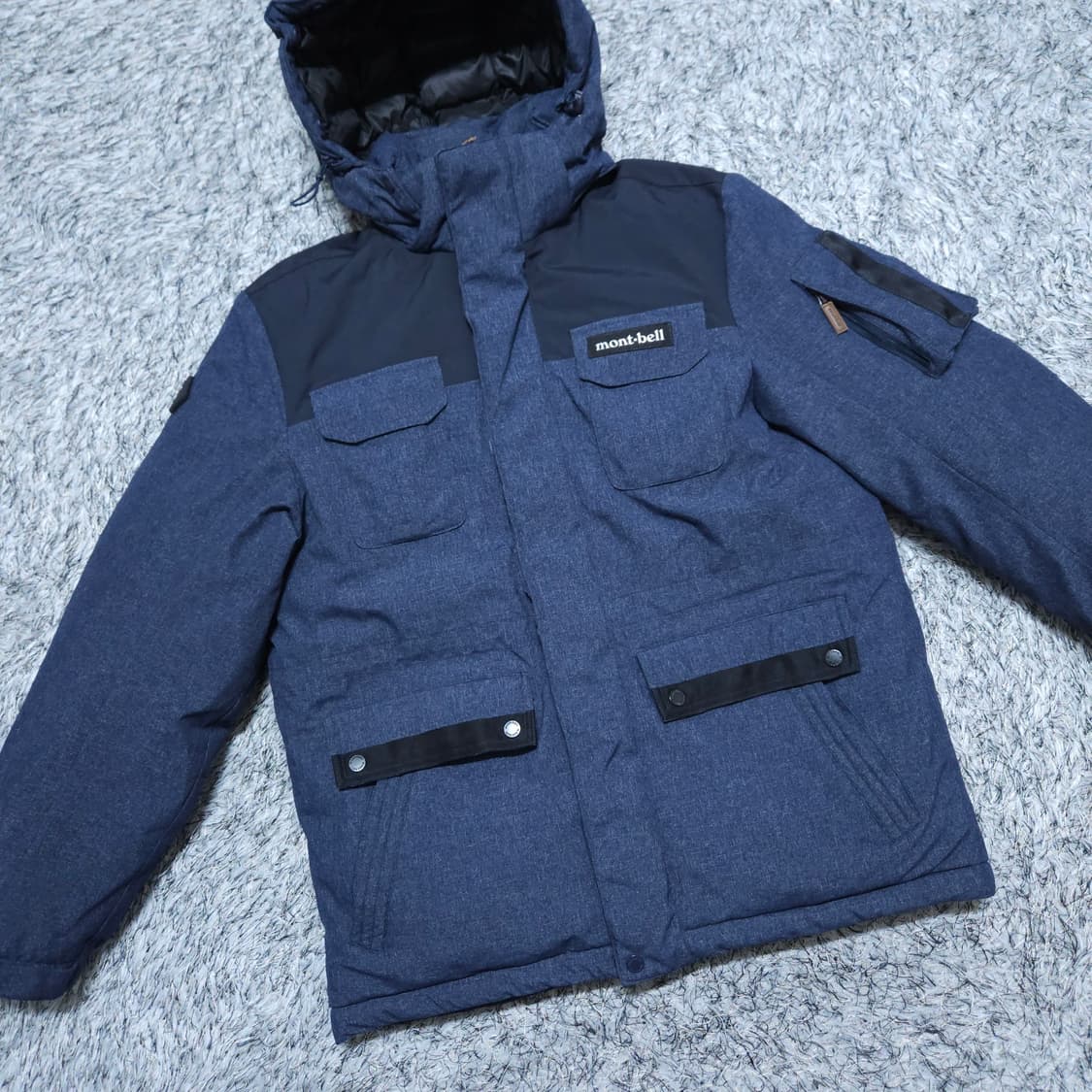 몽벨) M 남자 거위털패딩 구스다운 / 왕눈이샵 상품이미지2