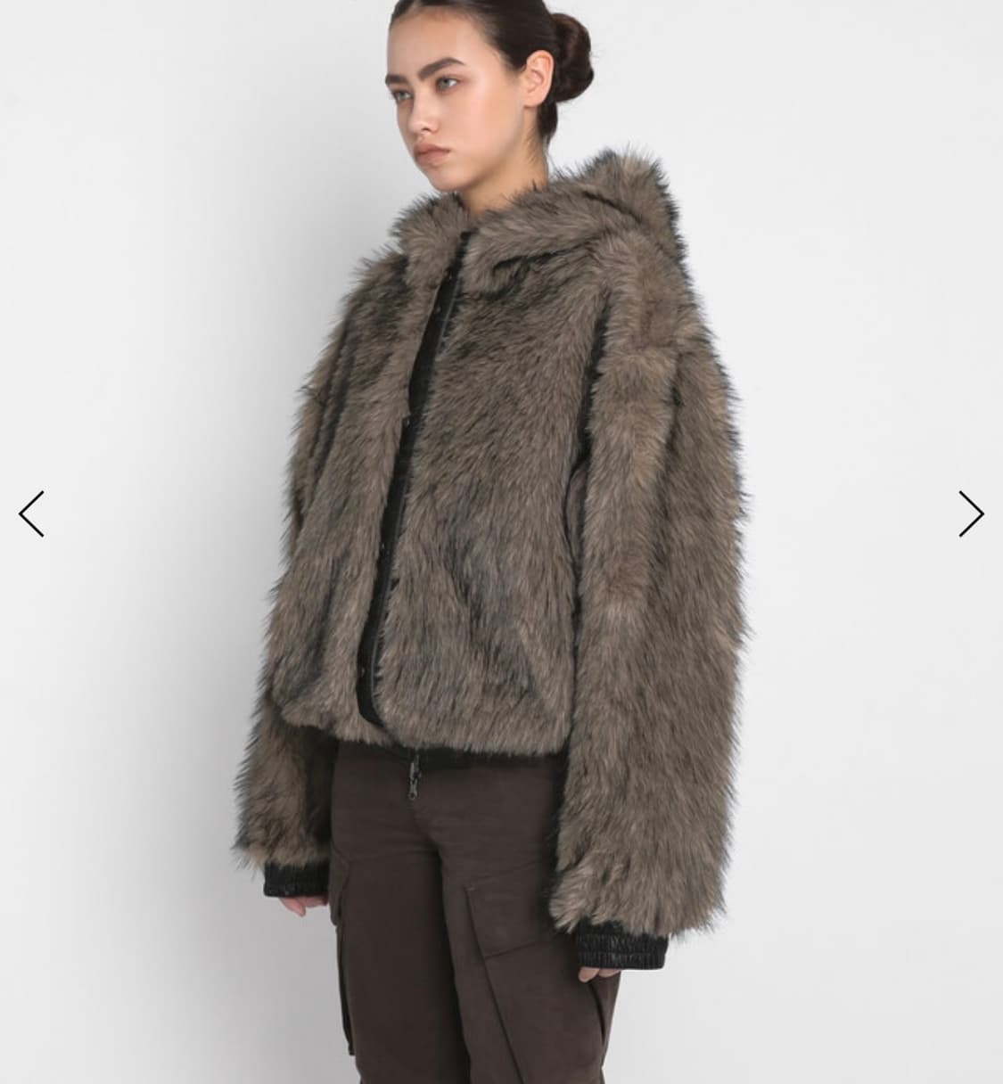 샌드릭 리버시블 퍼자켓 새상품 상품이미지1