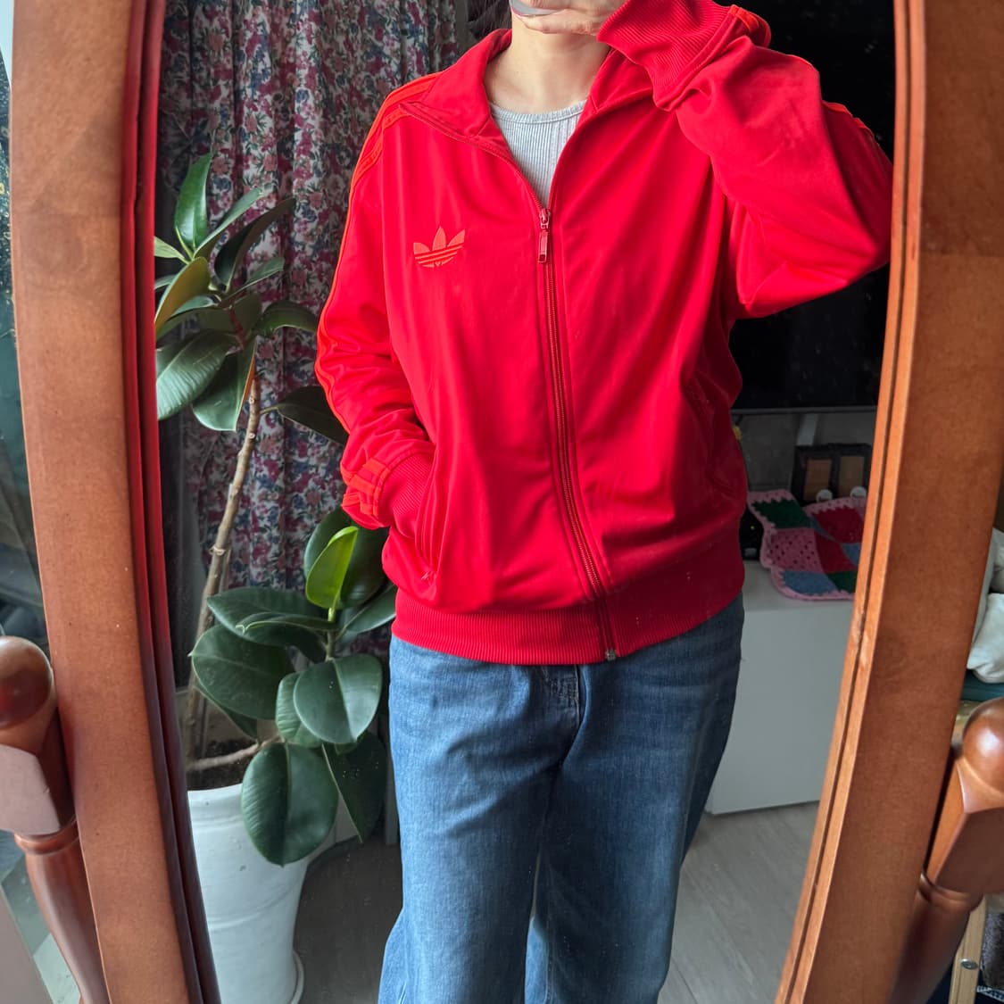 아디다스 레드 오렌지 파이어버드 져지 95 상품이미지3