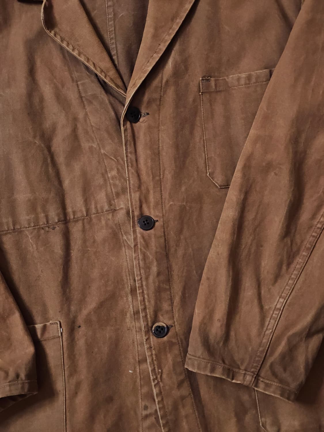 1950's Brown French Work Jacket 상품이미지4
