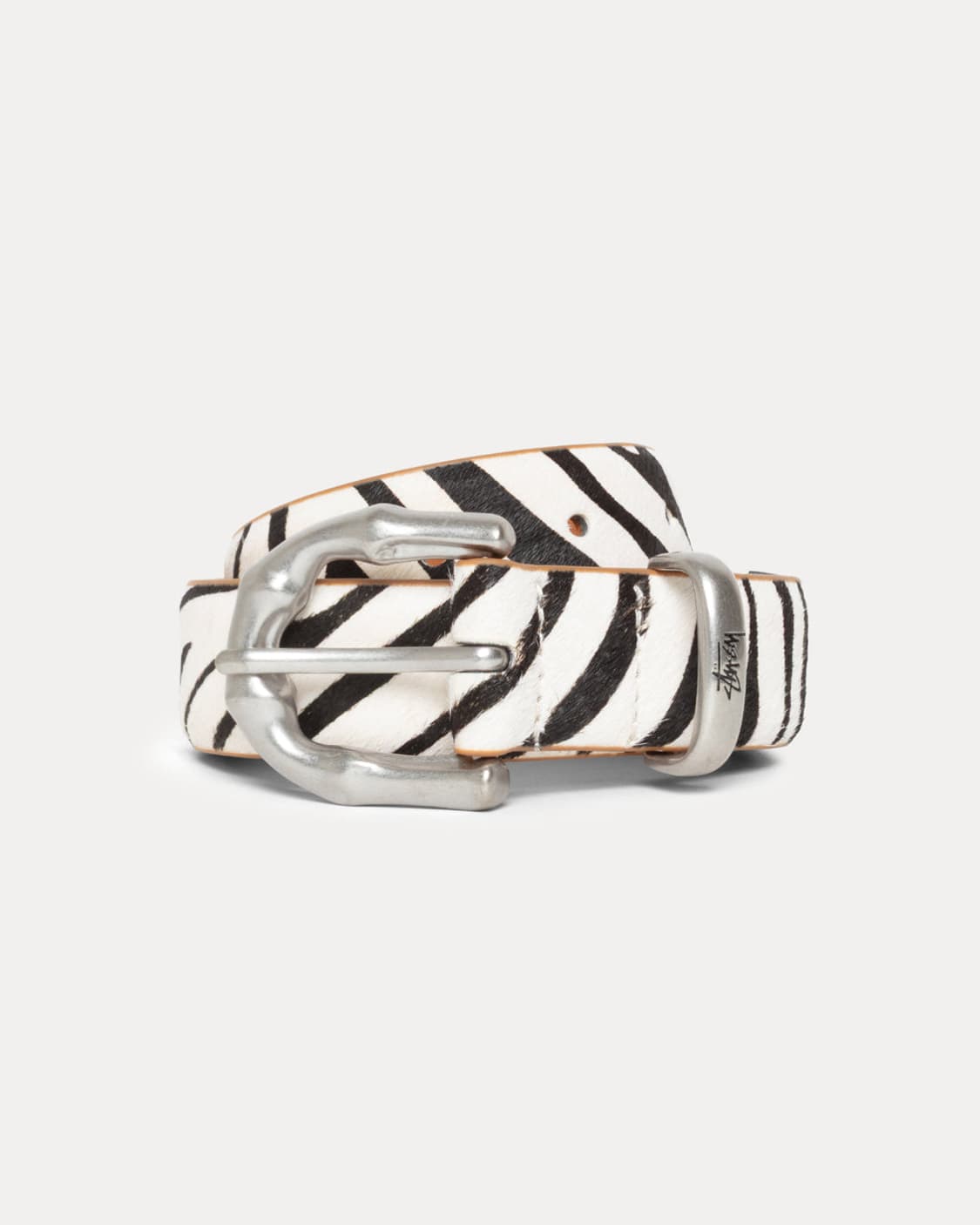 BAMBOO BUCKLE BELT Hairy Zebra 스투시 벨트 상품이미지1