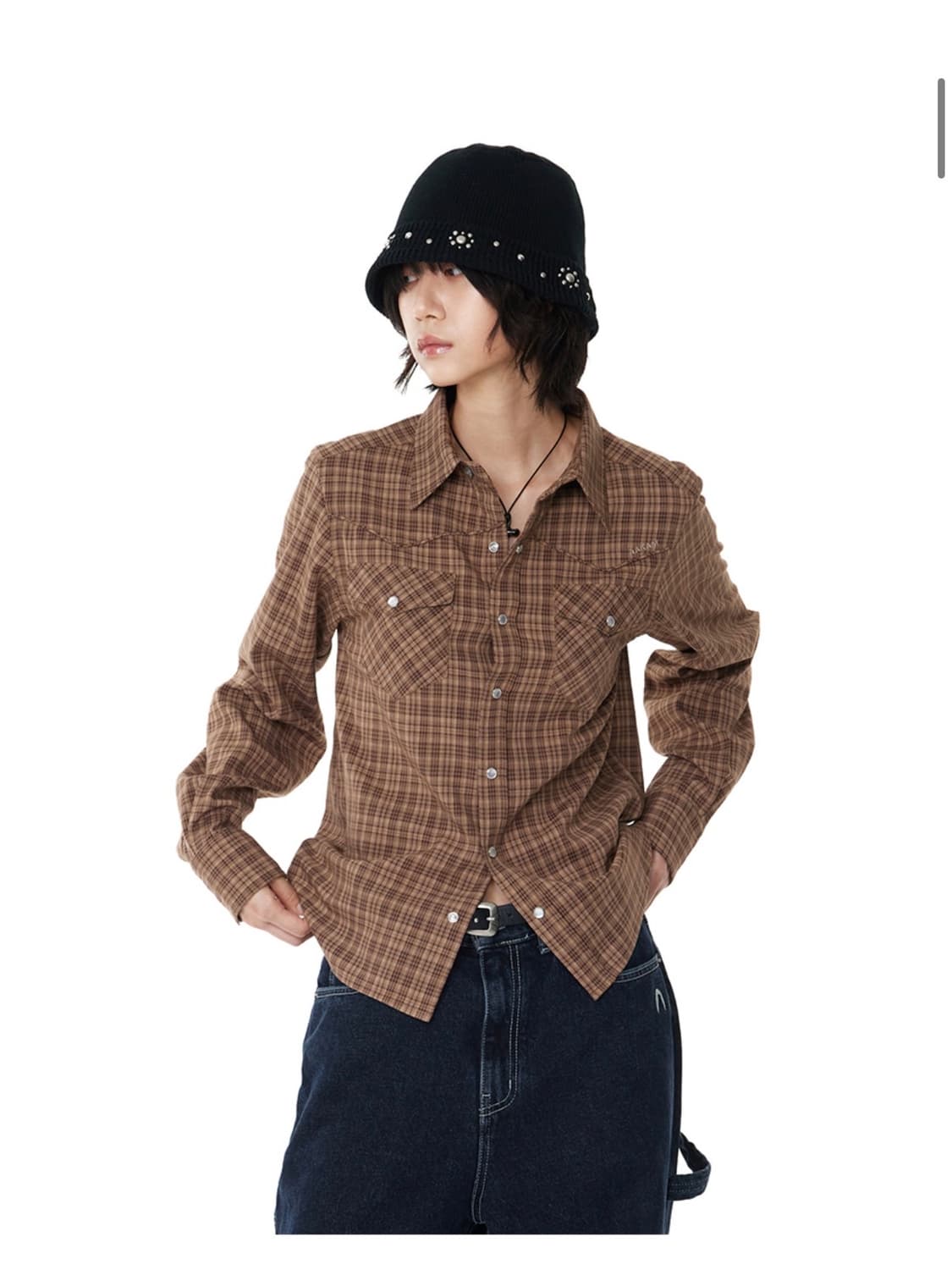 아캄 Western Check Shirts 1 상품이미지2