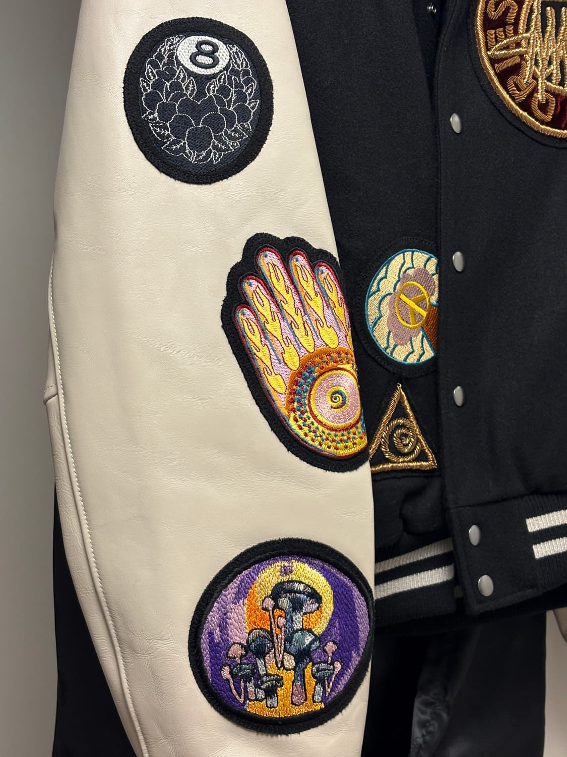(L) 스투시 Stussy x 드리스반노튼 바시티자켓 상품이미지3