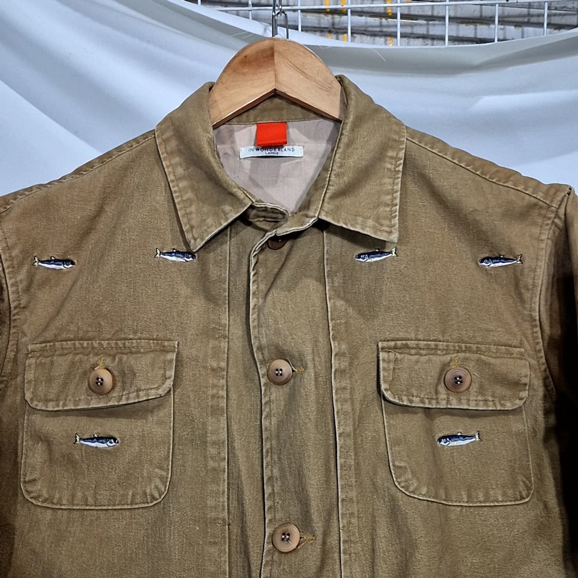 In Wonderland 원더랜드 헌팅 자켓 상품이미지3