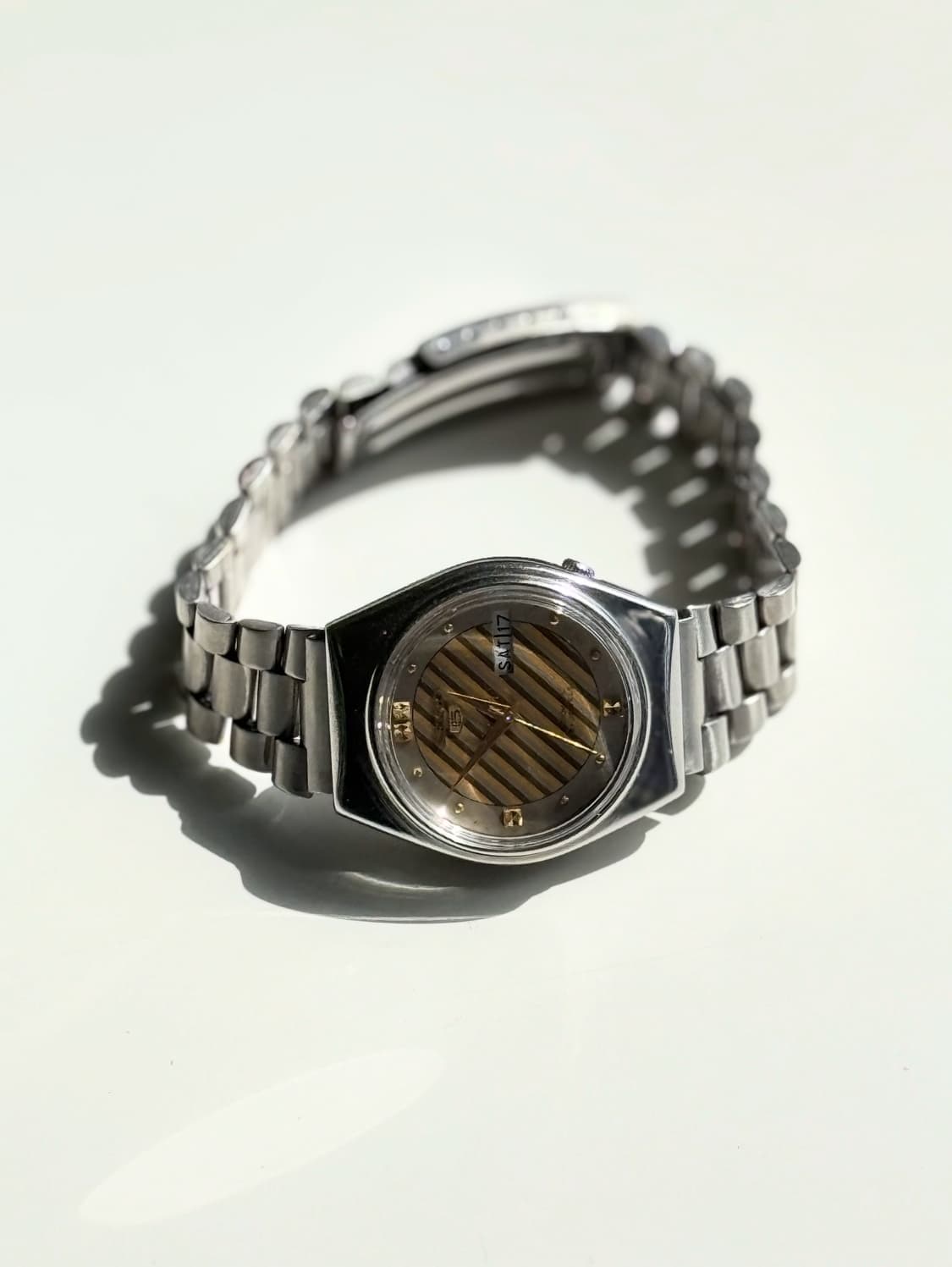 70s Seiko5 Automatic Vintage Metal Watch 상품이미지3