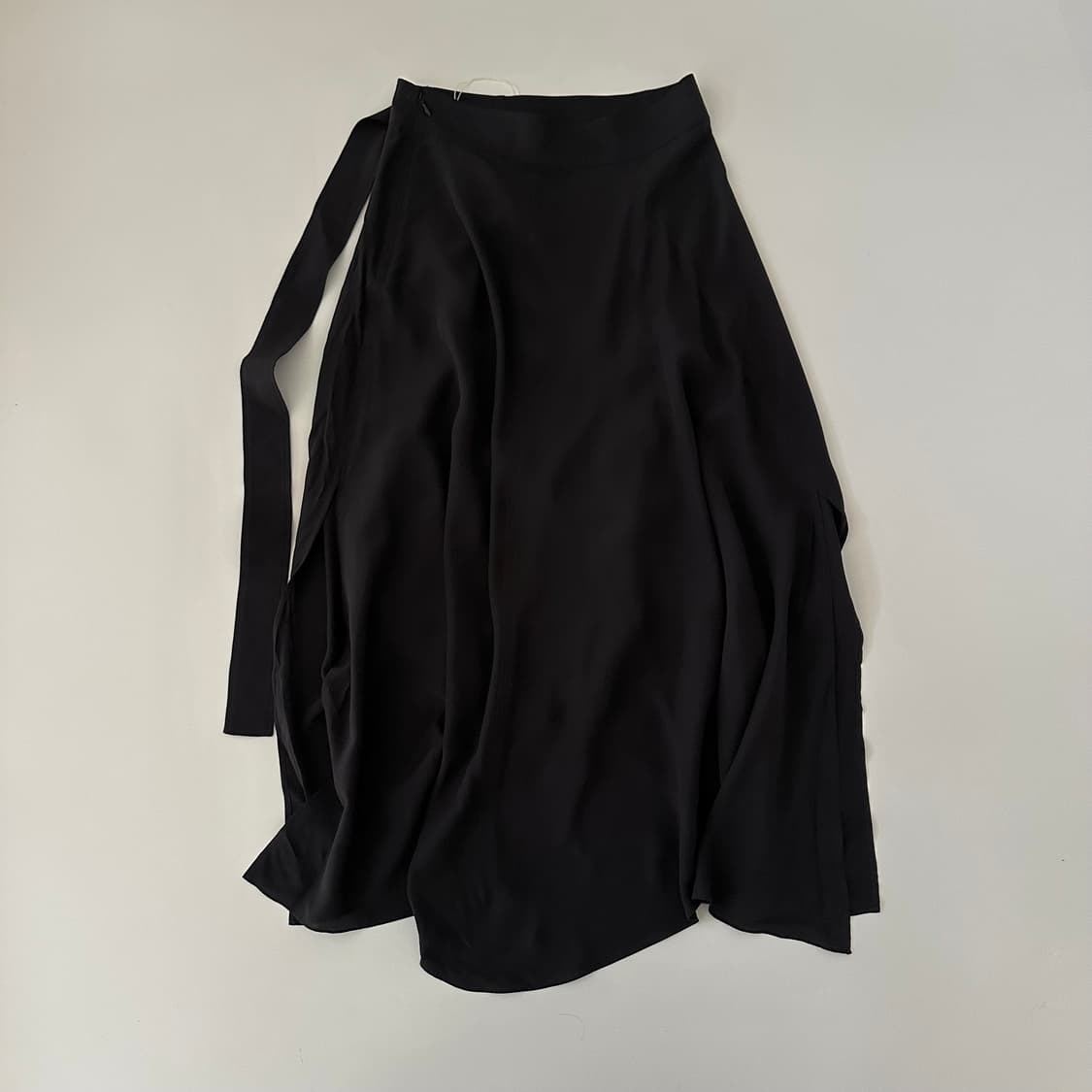 아크네스튜디오 acne studios 허리 벨트 실크 스커트 치마 상품이미지4