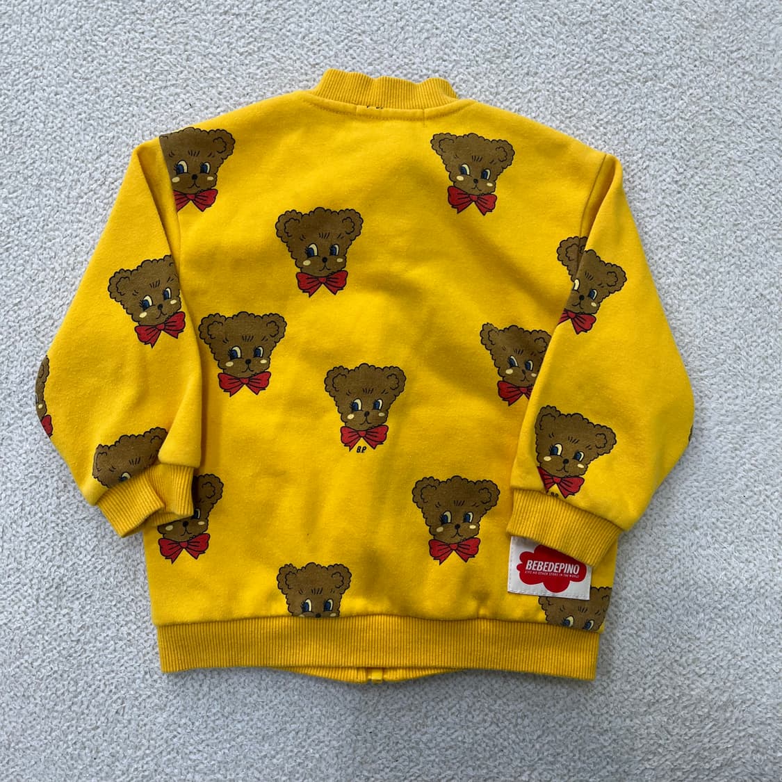 100 베베드피노 키즈 베어 집업 0325M 상품이미지4
