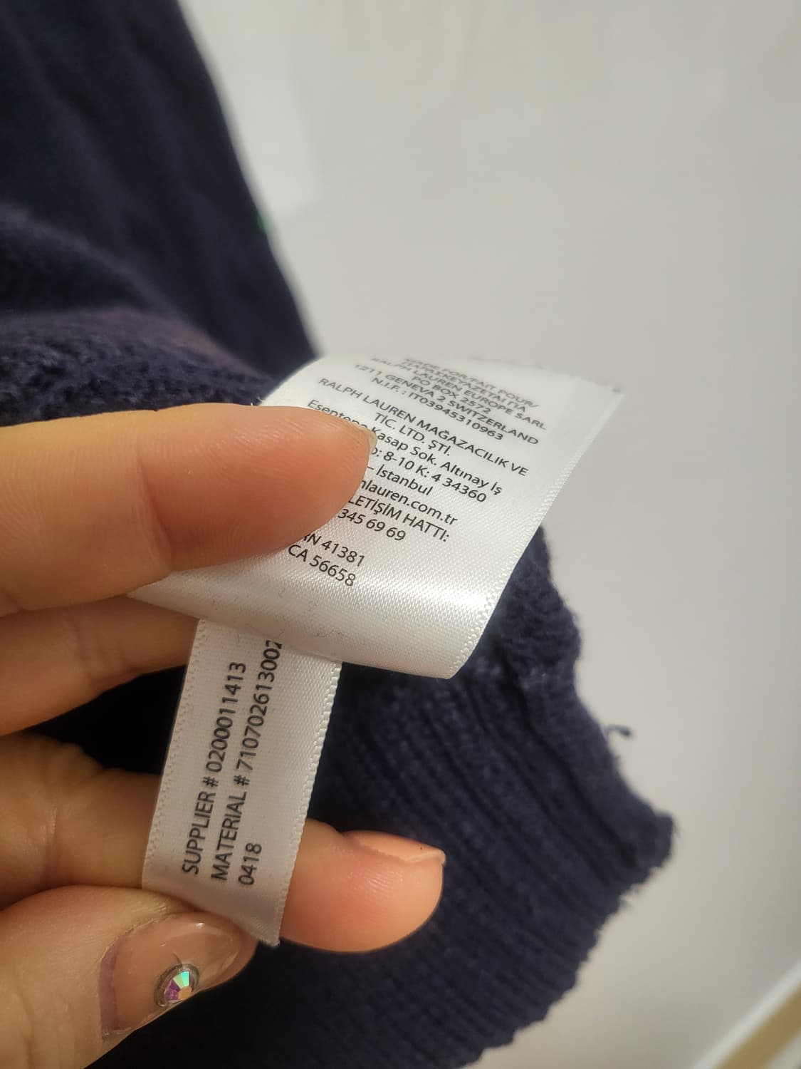 폴로랄프로렌 케이블니트 상품이미지4