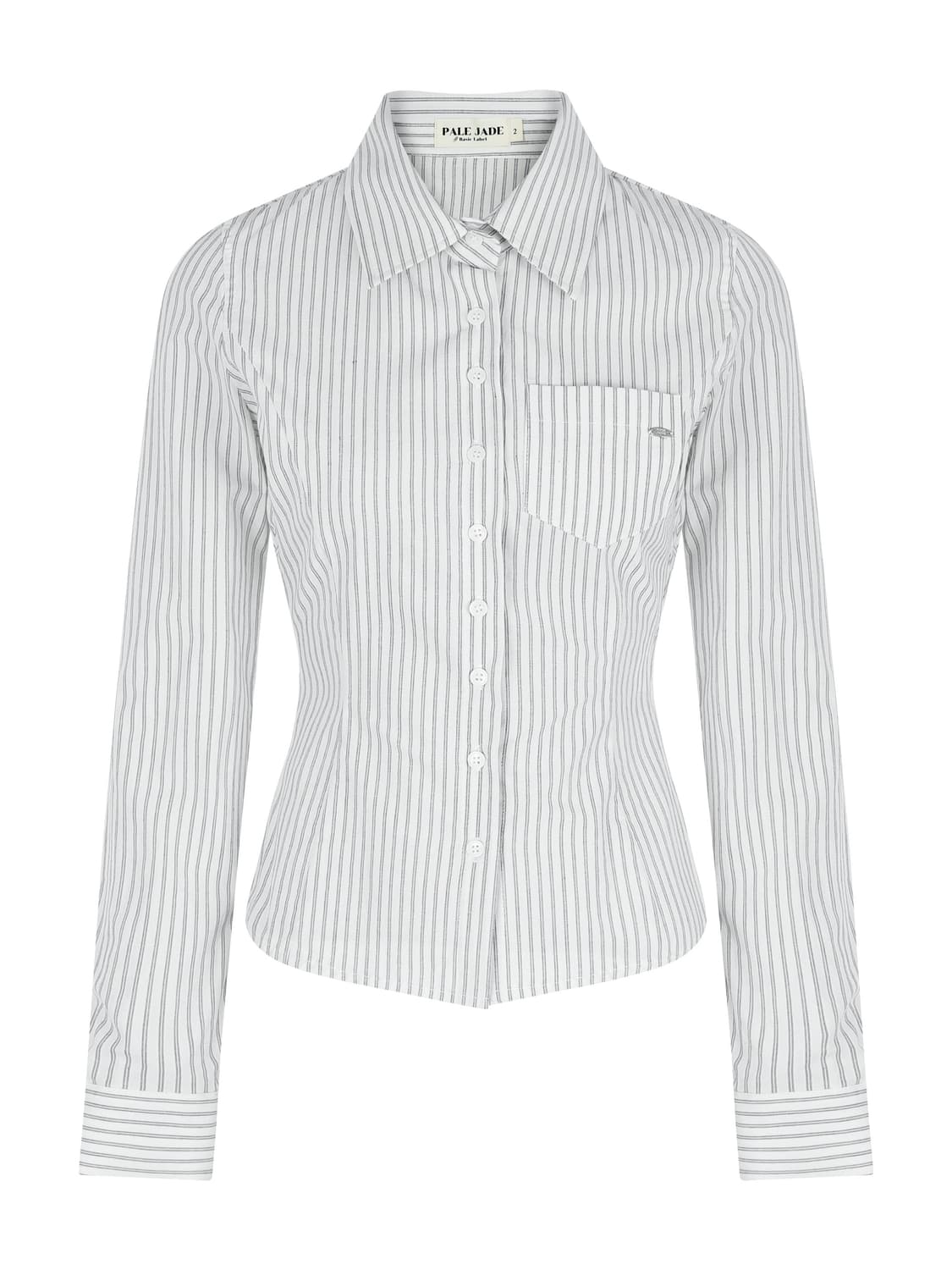 페일제이드 리넨 스트라이프 셔츠 M ivory 상품이미지2