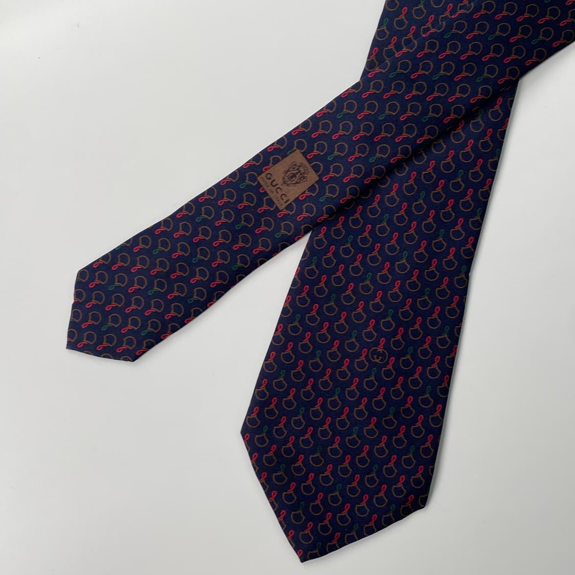 구찌(GUCCI) 심플로고 명품 정품 넥타이 상품이미지1