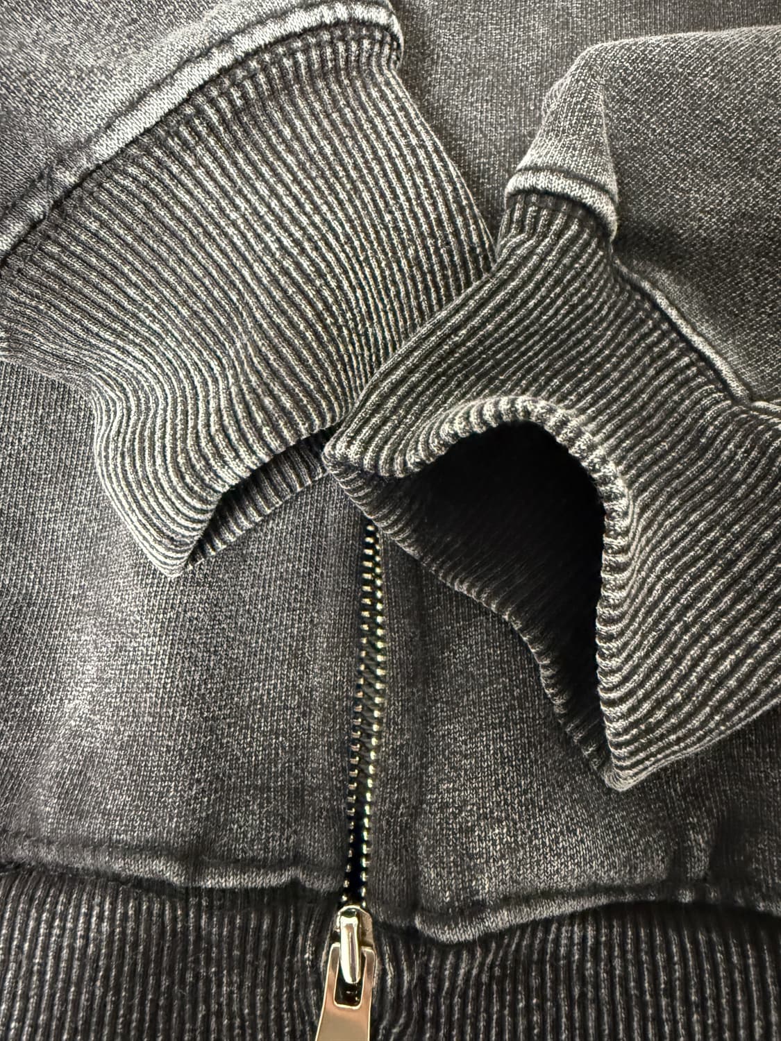 LCDC 워시드 크롭후드집업 상품이미지5