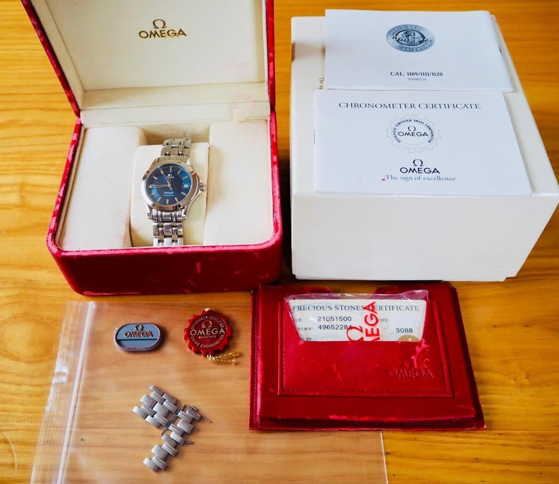 오메가 씨마스터 120 오토 크로노미터 극미품 풀구성 상품이미지8