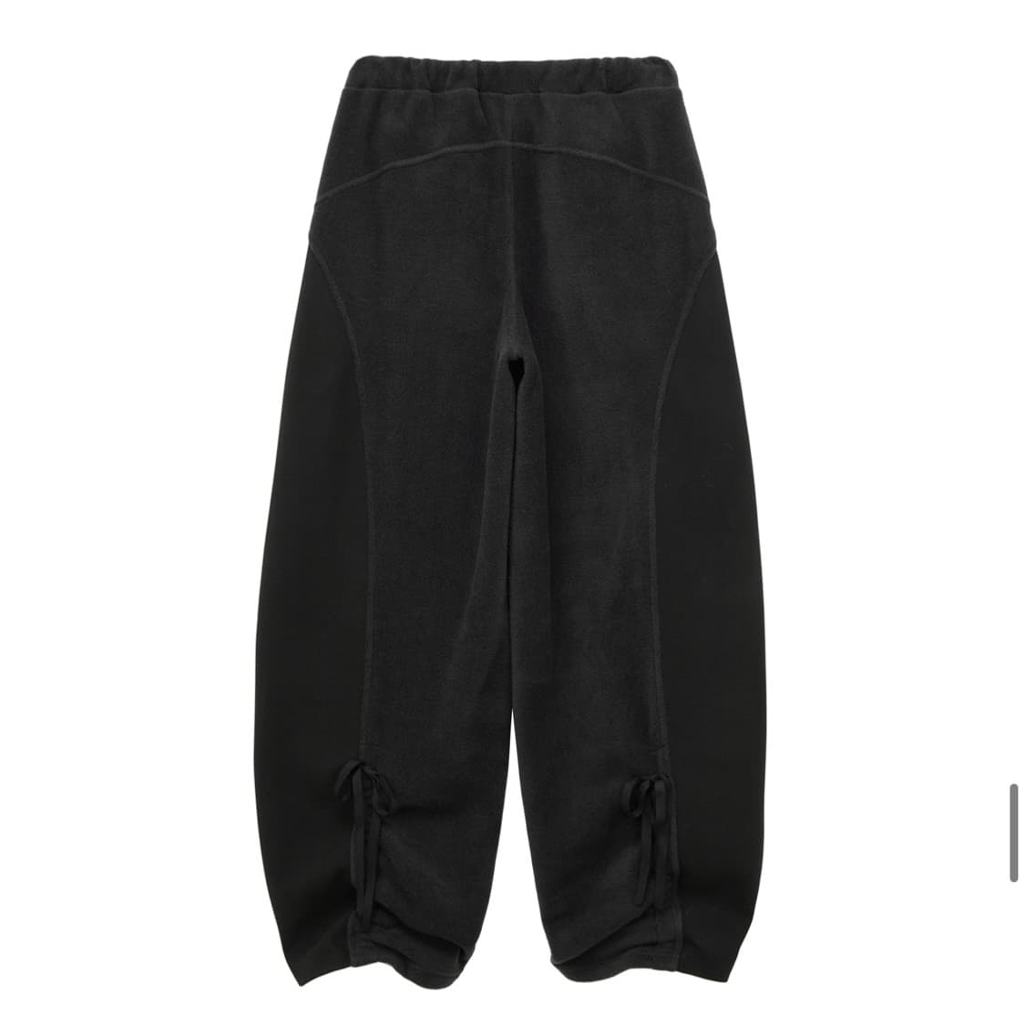 허그유어스킨 플리스 와이드 팬츠 상품이미지3