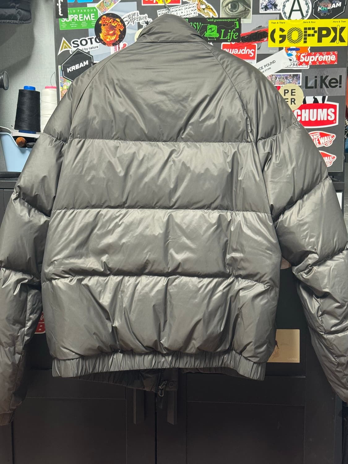 [L] 주우재 착용 팬암 라이프 리버시블 다운 점퍼 3112 상품이미지6