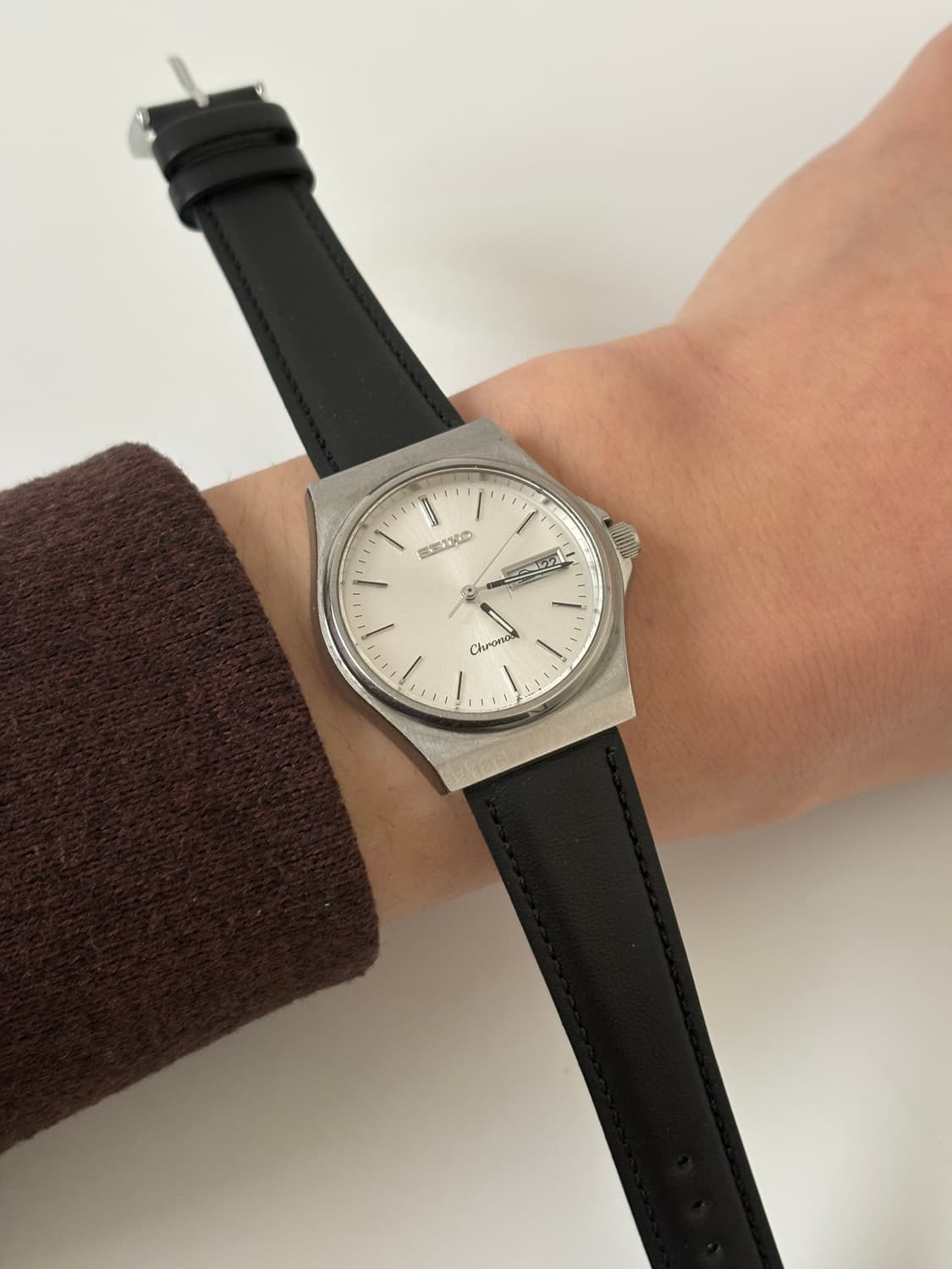 1980s Chronos Silver Quartz 상품이미지9